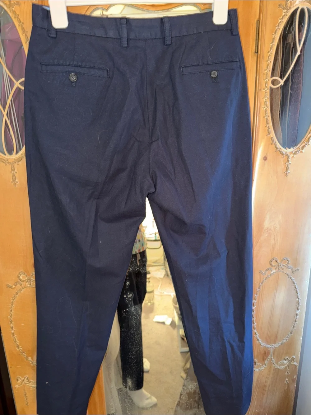 Brooks Brothers Navy Blue Chinos